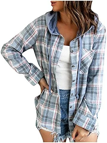Top 10 π Women's Fashion Color Block Plaid Flannel Shacket Jacket Casual Long Sleeve Button Down π Shirt Lounge Fall π§₯ Coat Tops Zfucnk-a15-2-coffee β€οΈ 3 Top 10 π Women's Fashion Color Block Plaid Flannel Shacket Jacket Casual Long Sleeve Button Down π Shirt Lounge Fall π§₯ Coat Tops Zfucnk-a15-2-coffee β€οΈ
