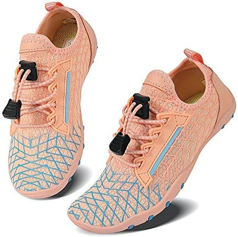 Best deal โญ Caitin Boys ๐ง Girls Water ๐ Shoes Quick Drying Aqua Beach Pool Swim Lightweight Athletic ๐ Sneakers For Little Big Kids 4_light Grey ๐งจ - Image 4