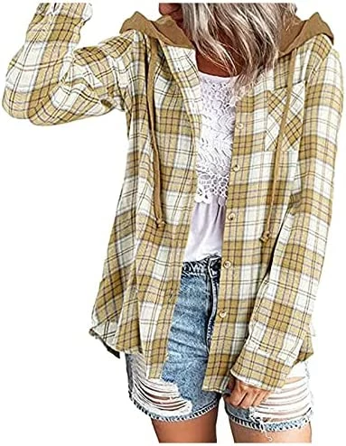 Top 10 π Women's Fashion Color Block Plaid Flannel Shacket Jacket Casual Long Sleeve Button Down π Shirt Lounge Fall π§₯ Coat Tops Zfucnk-a15-2-coffee β€οΈ 7 Top 10 π Women's Fashion Color Block Plaid Flannel Shacket Jacket Casual Long Sleeve Button Down π Shirt Lounge Fall π§₯ Coat Tops Zfucnk-a15-2-coffee β€οΈ - Image 5