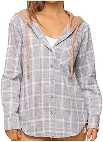 Top 10 π Women's Fashion Color Block Plaid Flannel Shacket Jacket Casual Long Sleeve Button Down π Shirt Lounge Fall π§₯ Coat Tops Zfucnk-a15-2-coffee β€οΈ 13 Top 10 π Women's Fashion Color Block Plaid Flannel Shacket Jacket Casual Long Sleeve Button Down π Shirt Lounge Fall π§₯ Coat Tops Zfucnk-a15-2-coffee β€οΈ - Image 11