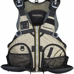 Hot Sale 🎉 Fisherman Lifejacket (PFD) Khak 😀