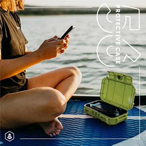 Best reviews of ๐ 56 Waterproof Dry Box Protective Case - Travel Safe/Mil Spec/USA Made - For Tackle Organization Of Cameras, Phones, Camping, Fishing, Hiking, EDC, Water Sports, Knives โ - Image 2