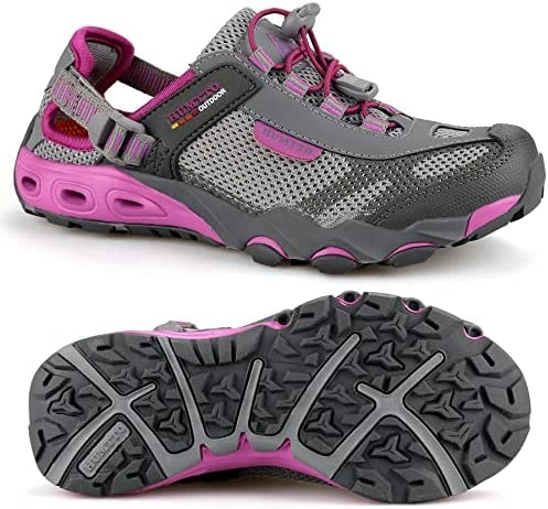 Top 10 ๐งจ HUMTTO ๐ฉ Womens Mens Water ๐ Shoes - Amphibious Hiking ๐ฉด Sandal Closed Toe Outdoor ๐ฉด Sandals Quick Drying Lightweight Breathable Non-Slip Aqua ๐ Shoes โ๏ธ Summer Water ๐ฉด Sandals Beige ๐ฅ - Image 12