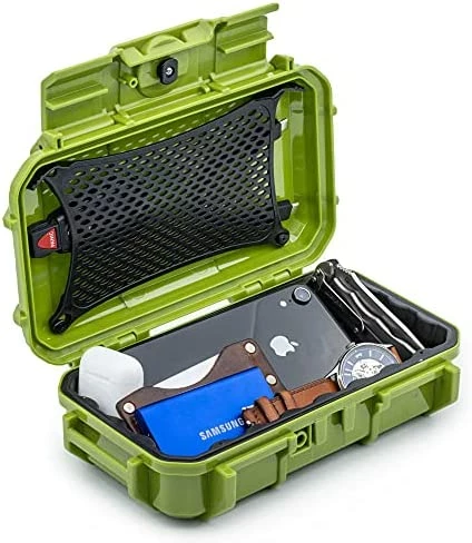 Best reviews of ๐ 56 Waterproof Dry Box Protective Case - Travel Safe/Mil Spec/USA Made - For Tackle Organization Of Cameras, Phones, Camping, Fishing, Hiking, EDC, Water Sports, Knives โ - Image 9