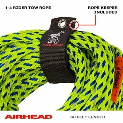 Flash Sale 🤩 Irhead Reflective Tow Rope For 1-6 Rider Towable Tubes, 60-Feet, Multiple Rider Options Available 🌟
